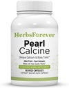 Herbsforever פרל Calcine קפסולות העצם מקדם עצמות בריאות ושיניים חזקות 90 קפסולות