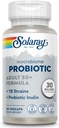 SOLAרי Mycrobiome Probiotic 50 Plus פורמולה, Probiotics for Women and Men, Healthy Digestion, Metabolism, Energy, Colony and Urinary Tract Support, 30 מיליארד CFU, 30 משרתים, 30 VegCaps