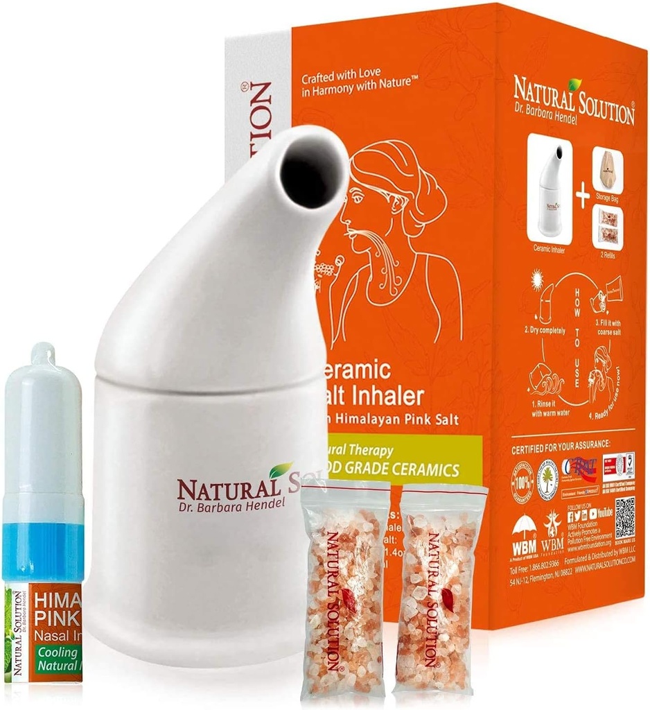 פתרון טבעי NS5061 Salt Inhaler, פינק