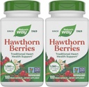 Nature's Way Herbalhorn Berries, תמיכה בריאות הלב המסורתי *, 100 קפסולות טבעוניות (Packing May Vary)