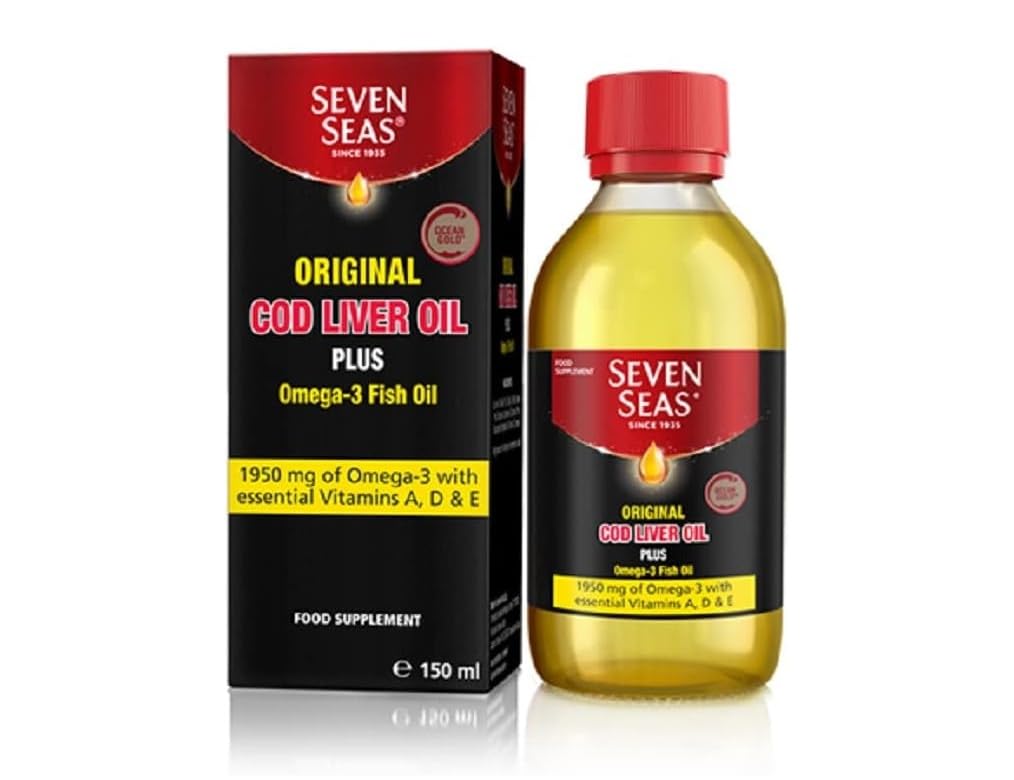 7 Seas Original Cod Liver Oil 150 מ"ל