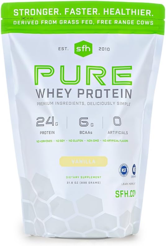 אבקת חלבון ונהילה Whey, 31.6 OZ
