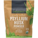 Viva Naturals Organic Psyllium Husk אבקה, 24 oz - ly Ground, Unflavored, טבעוני, Keto, Paleo, Non-GMO Plant-based Superfood, מקור טוב של סיבים עבור מטבול ללא גלוטן, Juices & Smoothiesiesiesiesies.