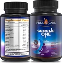 15in-1 Melatonin Sleep כמוסות - Natural Sleep Aids for Adults with Melatonin 5 מ"ג ומגנזיום Glycinate, תמיכה בשינה בריאות, לחץ עם Ashwagandha, L-theanine,GABA, 5-HTP - 60 קפסולות