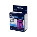 Flents Protechs Foam Ear Plugs, 10 Pair עם מקרה עבור שינה, Snoring, Loud Noise, נסיעות, קונצרטים, בנייה, מחקר, עבודה, ירי, NRR 33, Purple, Disposable, Made בארה"ב