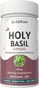 Holy בזיל עלה קפסולות 500 מ"ג | 10:1 לחלץ Ocimum Tenuiflorum Herbal Supplement