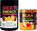 Nutrology Beet Natural O2, אבקת טרום עבודה, תשוקה פירות פלאדור (30 משרתים) BCAA טבעי, צמחי מבוסס BCAA אבקה, כתום קוקוס פלאמור (30 משרתים)