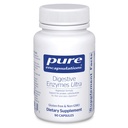 Encapsulations Digestive Enzymes Ultra - תוסף Vegetarian Digestive Enzyme לתמיכה בחלבון, Carb, סיבים, ותזונה * - 90 קפסולות