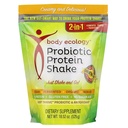 Body Ecology Probiotic Protein Shake Powder | Fermented Protein Dietary Supplement | Non-GMO | Gluten Free | Soy Free | No Sugar Added | 15g of Protein | Protein Powder | Resealable 18.52 OZ