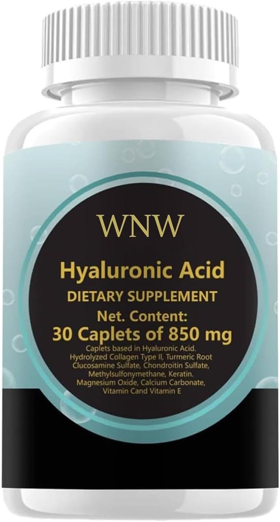 Hyaluronic-Acid 30 Caplets 850 מ"ג (1PCS)