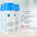 Consult Health - Colla-Creama Collagen Creamer Supplement - 10g Protein - Ketogenic Blend - Powder Coffee Creamer - Coconut Oil, Energy Boosting MCT Oil - No Added Sugar - 7.94 oz