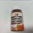 Turmeric Curcumin Gummies עם ג'ינג'ר & Black Pepper