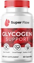 (1 Pack) Super Flow Glycogen, SuperFlow Glycogen תומך קפסולות, Glyco Optimizer Formula, Natural Blood Vessel ניקויer, Premium Super Flow Glycogen Support (60 קפסולות)
