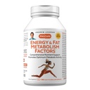 ANDREW LESSMAN אנרגיה ו- Fat Metabolism Factors 360 קפסולות - מקדם אופטימוסם שומן Burning and Energy Metabolism, עם Carnitine, Green Tea, Guarana, גינזנג, B-Complex. Easy to Swallow קפסולות