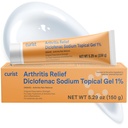 קורטיסט Diclofenac Sodium Topical Gel 1 Percent 150g עבור דלקת פרקים כאב - טיפול בכאב משותף עבור כאב יד / Foot, הברך / אלבו כאב & Ankle Pain - 1% - 5.29oz
