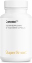 SuperSmart - Carottol (Advanced Formula) - Carotenoid Complex תוסף - עם Beta Carotene, Lycopene, Lutein & Zeaxanthin | Non-GMO & Gluten Free - 60 קפסולות צמחוניות