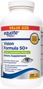 Equate Vision Formula 50+ Lutein, Zeaxanthin & אומגה 3, 300 Softgels