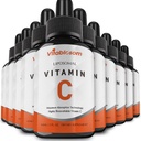 ויטמין C 2000 מ"ג נוזלי למבוגרים, High Absorption VIT C, Maximize ויטמין C, Good for Immune System & Antioxidant, 60ML (10 בקבוקים)