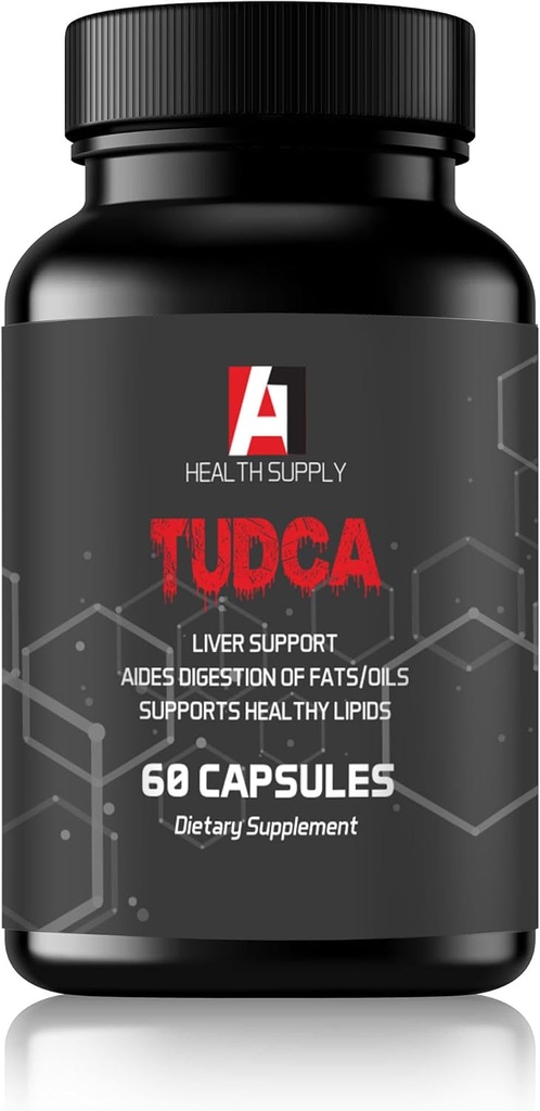 TUDCA 500 מ"ג Liver ו- Gallbladder ניקויse תוסף, 60 קפסולות, 250 מ"ג. Premium TUDCA