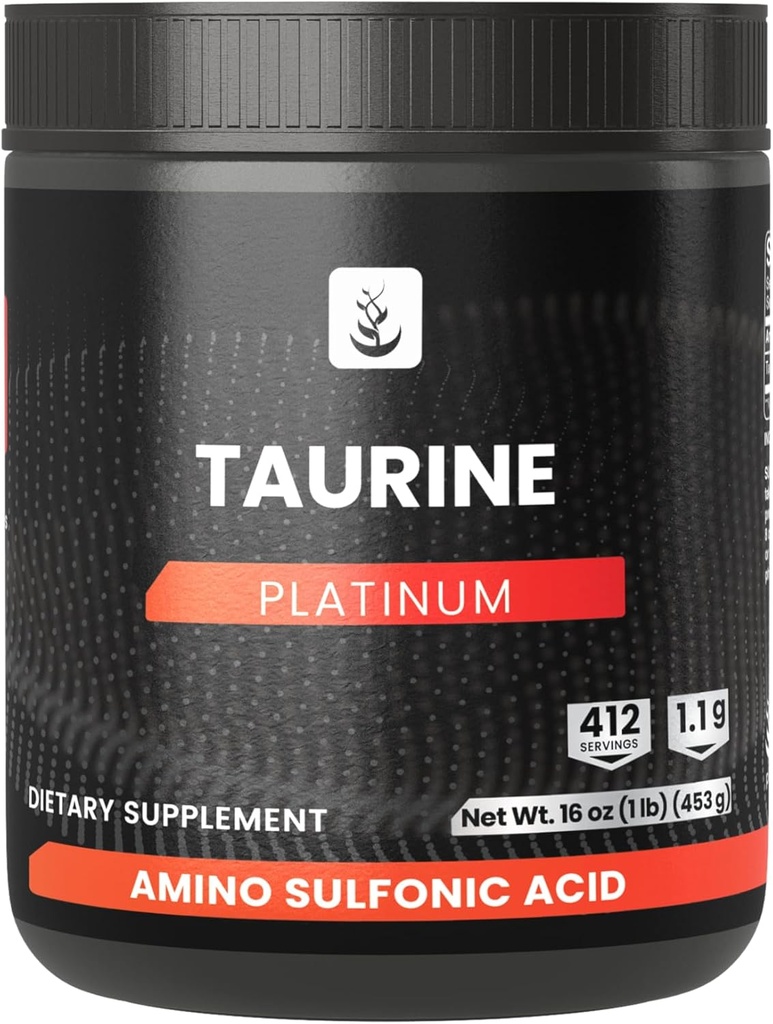 אבקת טאורין, 1 lb, Always Pure, No Additives