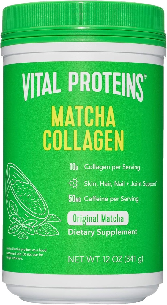 VITAL PROTEINS Matcha Collagen 12 OZ