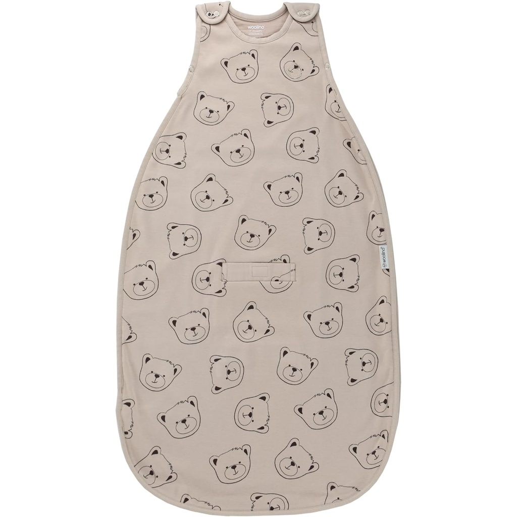 Baby Sleep Sack - עונה 4 Baby Wearable Blanket - Two-Way Zipper Fitable Sleep Bag - Universal Size (2-24 חודשים)