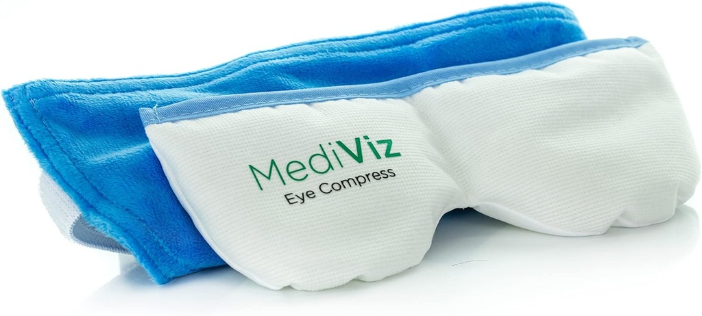 מסיכת עיניים חמה - Moist Heat Compress for Irritated Eyes and Eyelid Lumps and Bumps