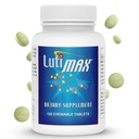 Lutimax Luteolin Complex w/Rutin - Immune Support Brain Supplements - Bioflavonoids w/Vitamin C, D & E עבור נושאים משותפים, שרירים ותזונה - Antioxidants תוספת W/Immune Support - 120 טבליות