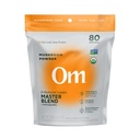 OM Mushrooms מאסטר בלגן Mushroom אבקה - תוסף אורגני Mushroom עם 10 Mushrooms ו Ashwagandha - תמיכה חסינות, בריאות ומתח הקלה, 6.34 oz (80 משרתים)