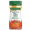 ויטמין D5,000 IU מסטיקמי, ויטמין D3 High Potency Immune Support & Bone Health Supplement, 5000 IU ב 1 Gummy, Strawberry Flavor, 2 חודשים אספקה, 60 חניכיים צמחוניות למבוגרים