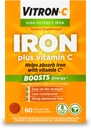 Vitron-C High Potency Iron תוספת של 125 מ"ג ויטמין C, 60 הרוזן