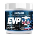 Evogen EVP 3D - Stim Free Pre Workout אבקת עבור גברים ונשים | סוכר ללא Stim Preworkout עם Beta Alanine ו Creatine for Energy & Pump | Blueberry Apple | 40 משרתים