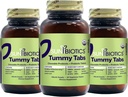 SunBIOTICS Tummy Tabs - טבליות פרוביוטיים ופרוביוטיים עם 18 מיליארד CFUs של 4 Probiotic Strains עבור Good Gut פלורה, מערכת החיסון, & Balanced Microbiome - וניל, (Pack of 3)