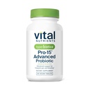 Hyperbiotics Vital Foodsents Pro-15 פרוביוטיקה מתקדמת עבור נשים וגברים | 15 סטרינס + קיוויפרי | קלינית למד יומית Probiotics for Health, Gas, & Bloating | 60 טבליות טבעוניות