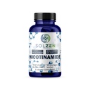 B3 Nicotinamide 500 מ"ג יעיל Flush-Free Niacin. Energy Booster, Cell Regenerator, That Supports Cognitive Decline, Anti-Aging and Helps Breaks Down Carbs & Fats (100 Count)