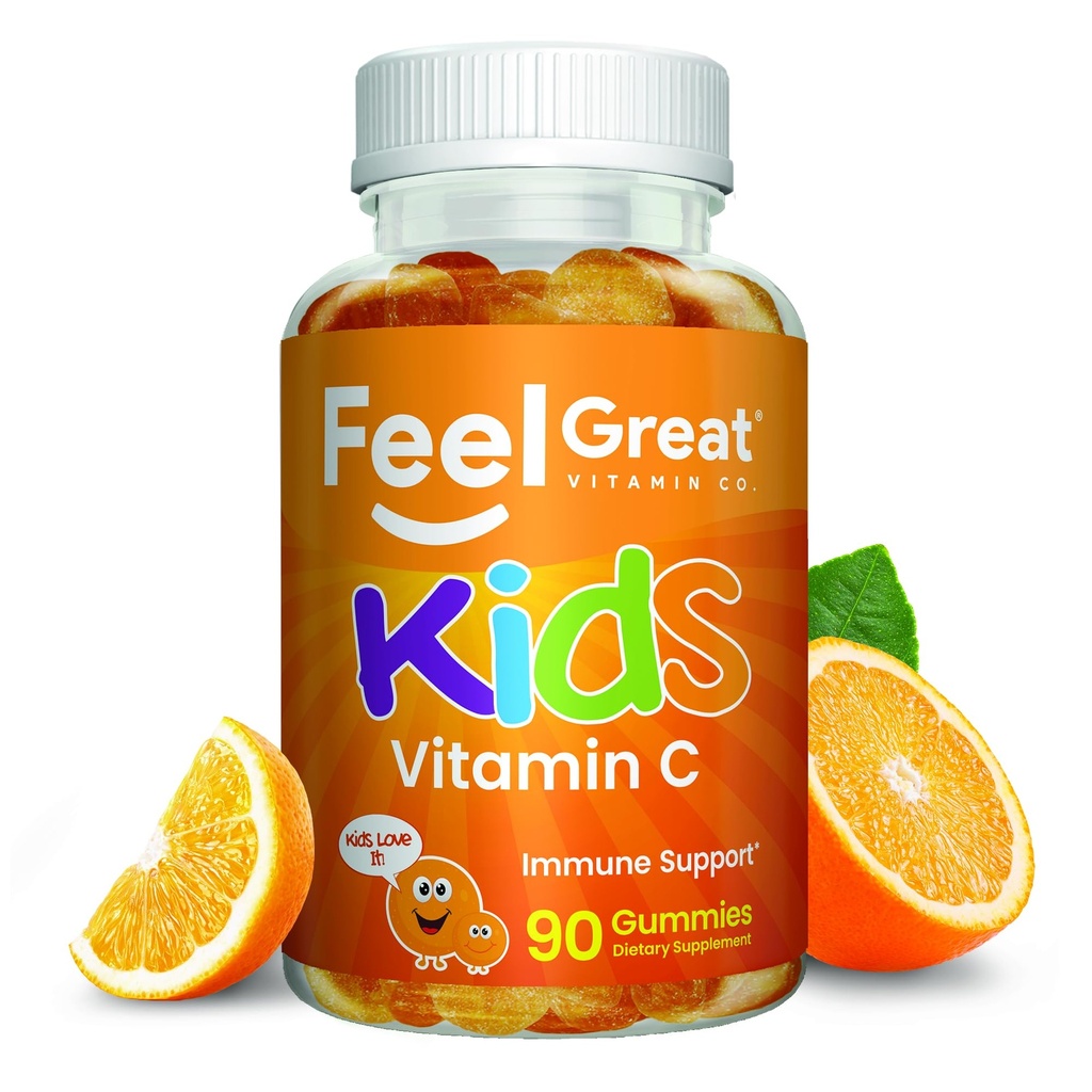 ילדים ויטמין C Gummies Chewable for Immune Defense