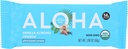 Aloha אורגני Vanilla Almond Crunch חלבונים Bars, 14g צמחי חלבון מבוסס חלבון, USDA Certified אורגני, Gluten Free & non-GMO, 1.9 Oz (Pack of 12)