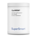 SuperSmart OptiMSM (Patented & High Purity Formula) - Methyl-Sulfonyl-Methane MSM תוספי אבקה | Vegan & Gluten Free - 200 גרם