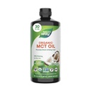 שמן ה- MCT של הטבע, 30 Fl Oz, Brain and Body Fuel from קוקוס*, C8 Caprylic Acid ו- C10 Capric Acid, Keto ו-Fo Certified, אורגני, Non-GMO Project מאומתים על ידי C8 Caprylic Acid ו- C10 Capric Acid, Keto ו-Fo Certified, אורגני, Non-GMO Project המאומתים