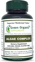 Algae, Fucoidan, Blue Green Algae, Kelp, Bladderwrack, Chlorella, Spirulina, Irish Mosss, Dulse, 90 VCaps, High Absorbable, non-GMO, Gluten-Free (Single)
