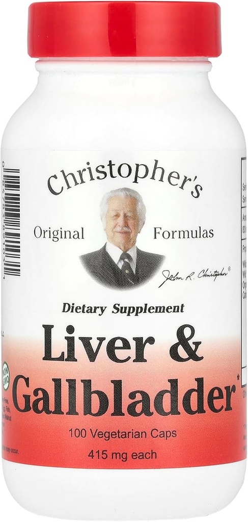 Liver & Gall Bladder - 440 מ"ג - 100 קפסולות צמחוניות