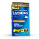 Good Sense Levocetirizine Dihydrochloride טבליות, Antihistamine, 5 מ"ג, 35 Count (Pack of 1)