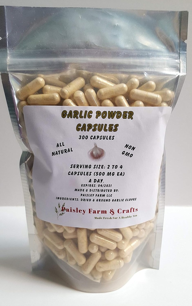 קפסולות Garlic - Variety Pack Sizes - Made Fresh On Demand!
