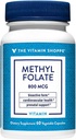 ויטמין Shoppe Methylfolate עבור בריאות נשים - תמיכה טרום לידתי ופיתוח התינוק - 800 MCG (60 קפסולות ירקות)