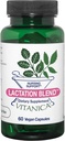 Vitanica Lactation Band, Lactation תוסף, תמיכה בהנקה מגבירה את אספקת החלב השד ו Flow, Oracle Pennel, Milk Thistle, Fenugreek Seed ועוד, Non-GMO, טבעוני, 60 קפסולות