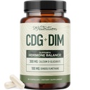 Calcium D-Glucarate עם תוסף DIM עבור Estrogen Detox & הורמון איזון עבור נשים וגברים | Detox & ניקויse, Hormonal Acne, Menopause & CDG עבור תמיכה Liver | Non-GMO, צד שלישי נבדק | 30ct