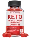 Atlantis Nutrition Keto ACV Gummies for Weight Loss - Apple Cider Vinegarmies פורמולה לתמוך בירידה במשקל מתקדם, העיכול, Detox & ניקויsing, Made with 1000MG ACV Per משרת - 60 הרוזן