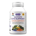 ANDREW LESSMAN Ultimate Eye תומך 180 Softgels - 12 מ"ג Lutein, 6 מ"ג Zeaxanthin, Bilberry, חומרים מזינים מרכזיים לתמיכה בבריאות העין ולקדם חזון בריא. אין תוספות. קל ל Swallow Softgels