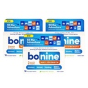 Bonine MAX Chewable for Motion Diseaseness Relief - עם Meclizine HCL 50 מ"ג - מקס חיזוק פורמולה כדי לטפל Nausea או התנועה מחלה - Cruise Essentials - Peppert - 16 טבליות Chewable, 3 Pack