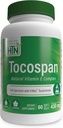 בריאות Thru Nutrition tocospan Full Spectrum ויטמין-E 430 מ"ג עם EVNol Tocotrienols | All 8 Natural ויטמין E מקורות | Clinically למד | Cardiovascular & Antioxidant Support (Pack of 60)